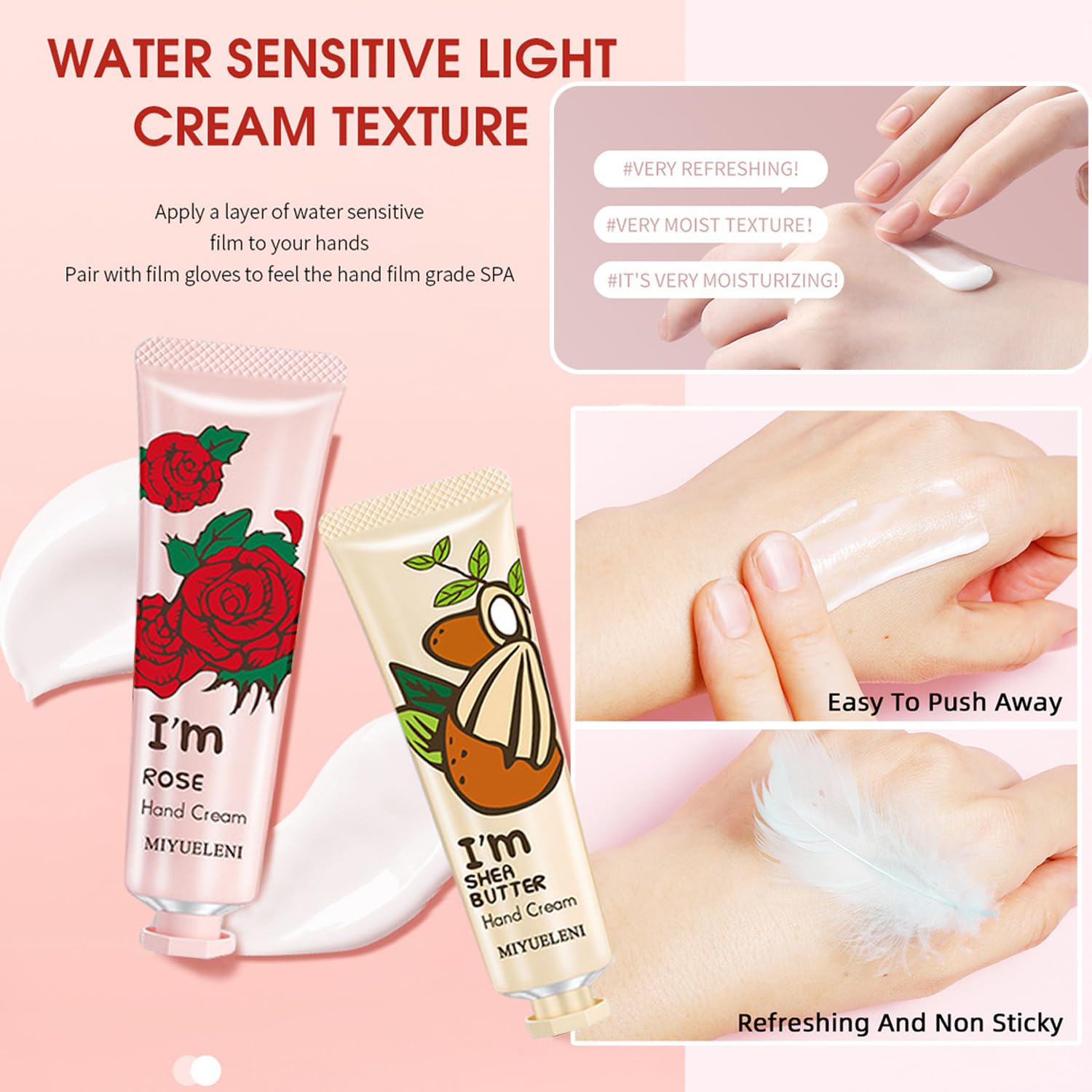 Firstfly green tea hand cream, refreshing and fast-absorbing.