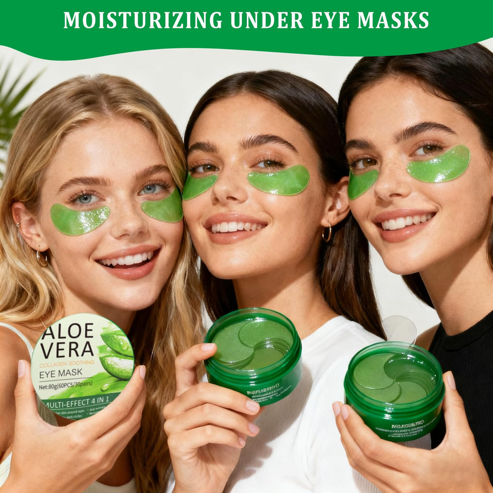 Firstfly sea moss ceramide eye mask formula for delicate under-eye skin.