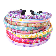 Fishdown Headbands 12-pcs pack with varied patterns for versatile daily styling