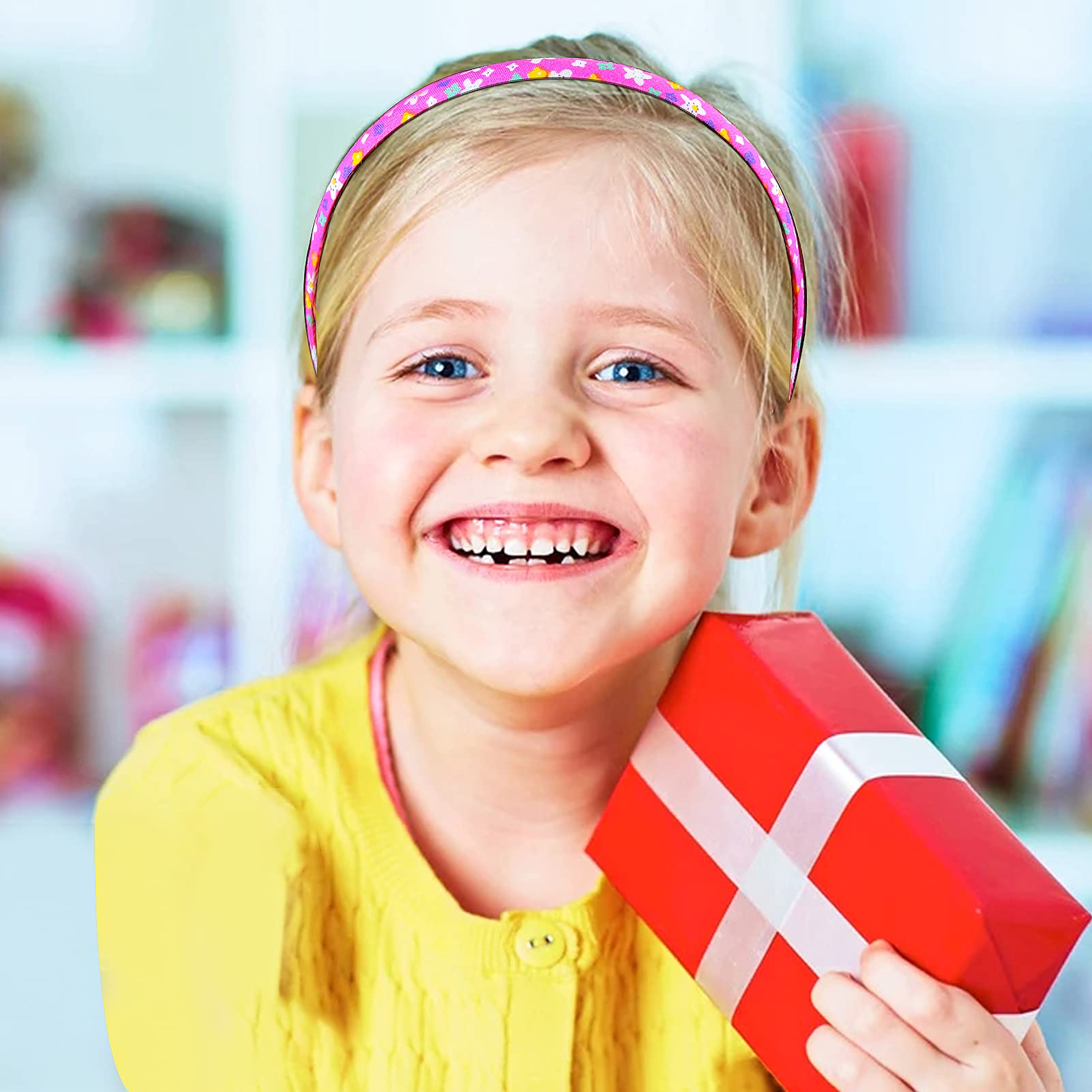 Fishdown headbands polyester fabric offers durable suitability for daily school looks