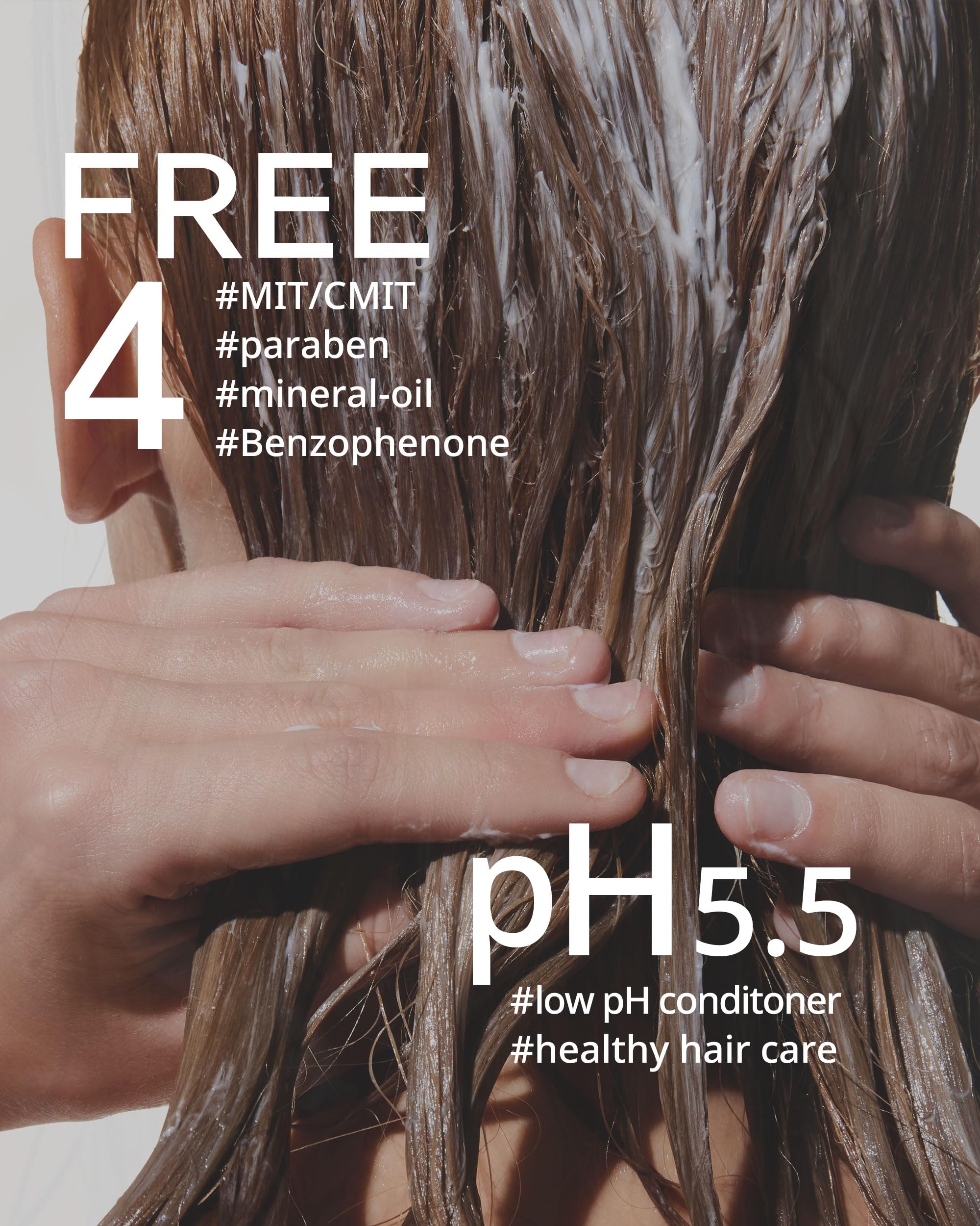 FIT YOUR SKIN DAN DAN hydrolyzed keratin and milk protein smooth the cuticle during use.