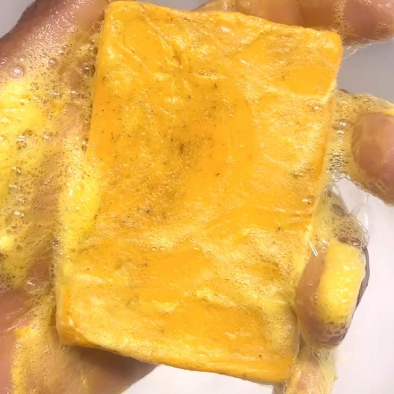 FITactic soap-in-shower scene emphasizes compact, travel-ready bar.