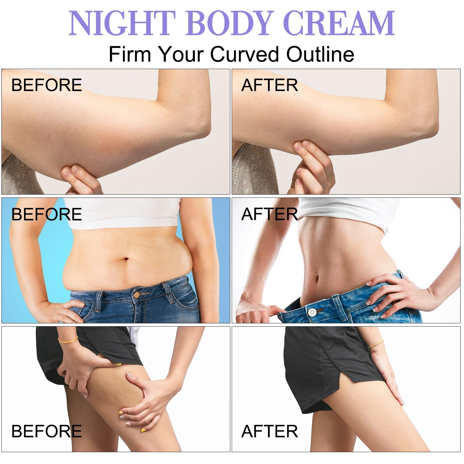 Fitbuter Cream texture close-up highlighting rich overnight hydration.