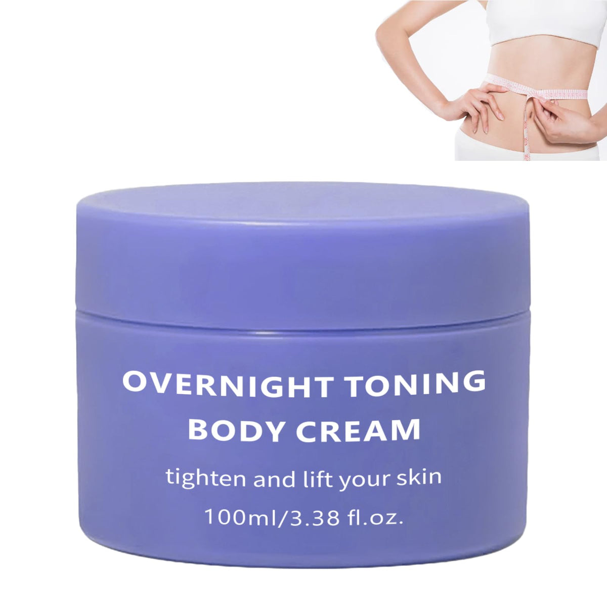 Fitbuter Overnight Toning Whip bottle with hydrating formula for firmer-looking skin.