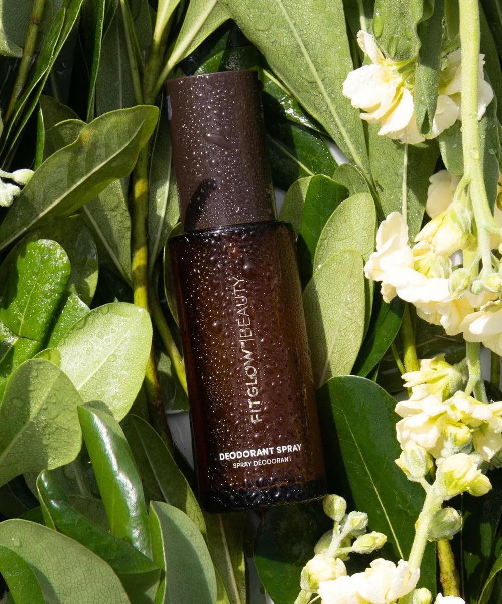 FITGLOW Deodorant Spray with easy-dispense nozzle for quick, mess-free daily use.