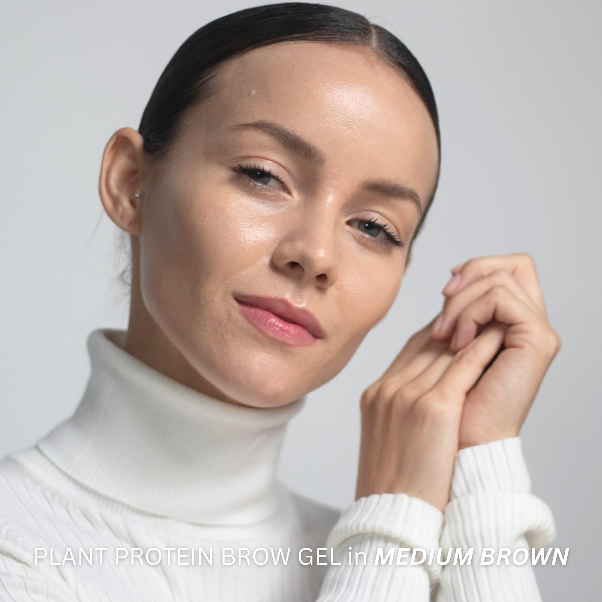 FITGLOW Brow Gel lift-volume demo for fuller-looking brows.
