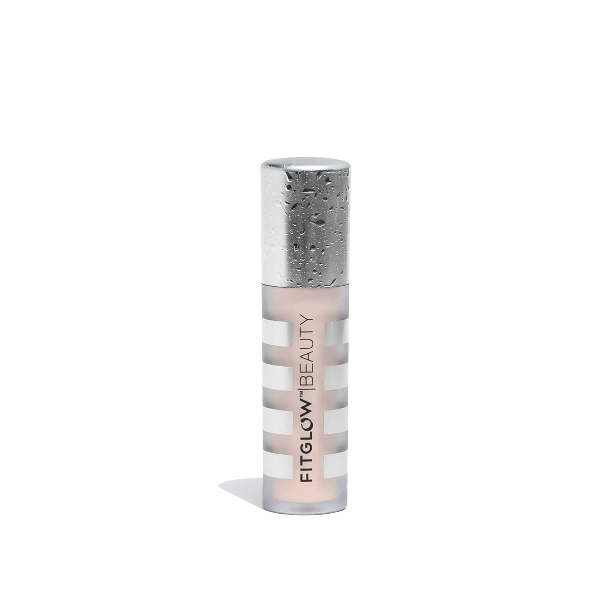 Fitglow Conceal+ compact jar for full-coverage touch-ups on the go.