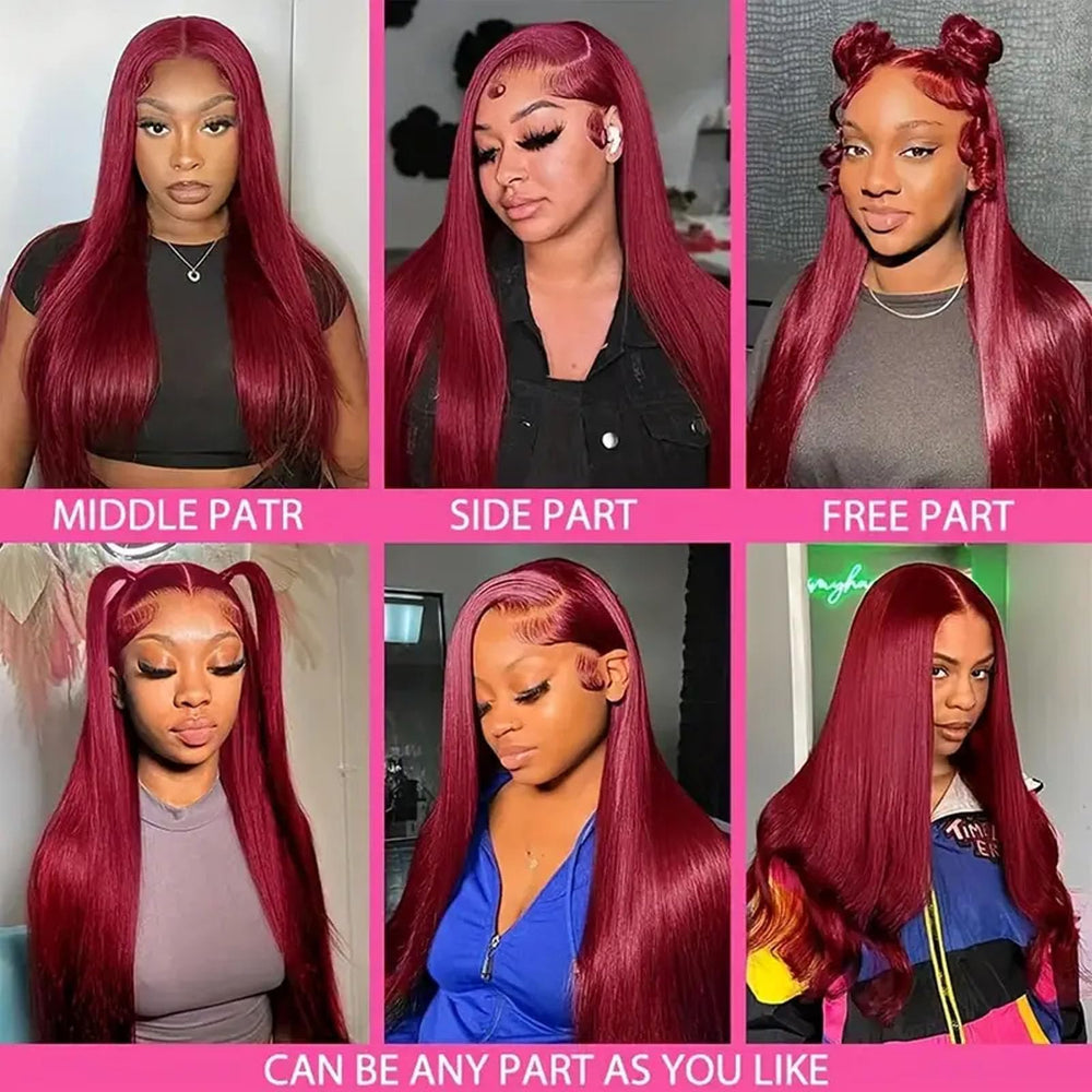 Fiumer 180% density long wig with full, soft volume.