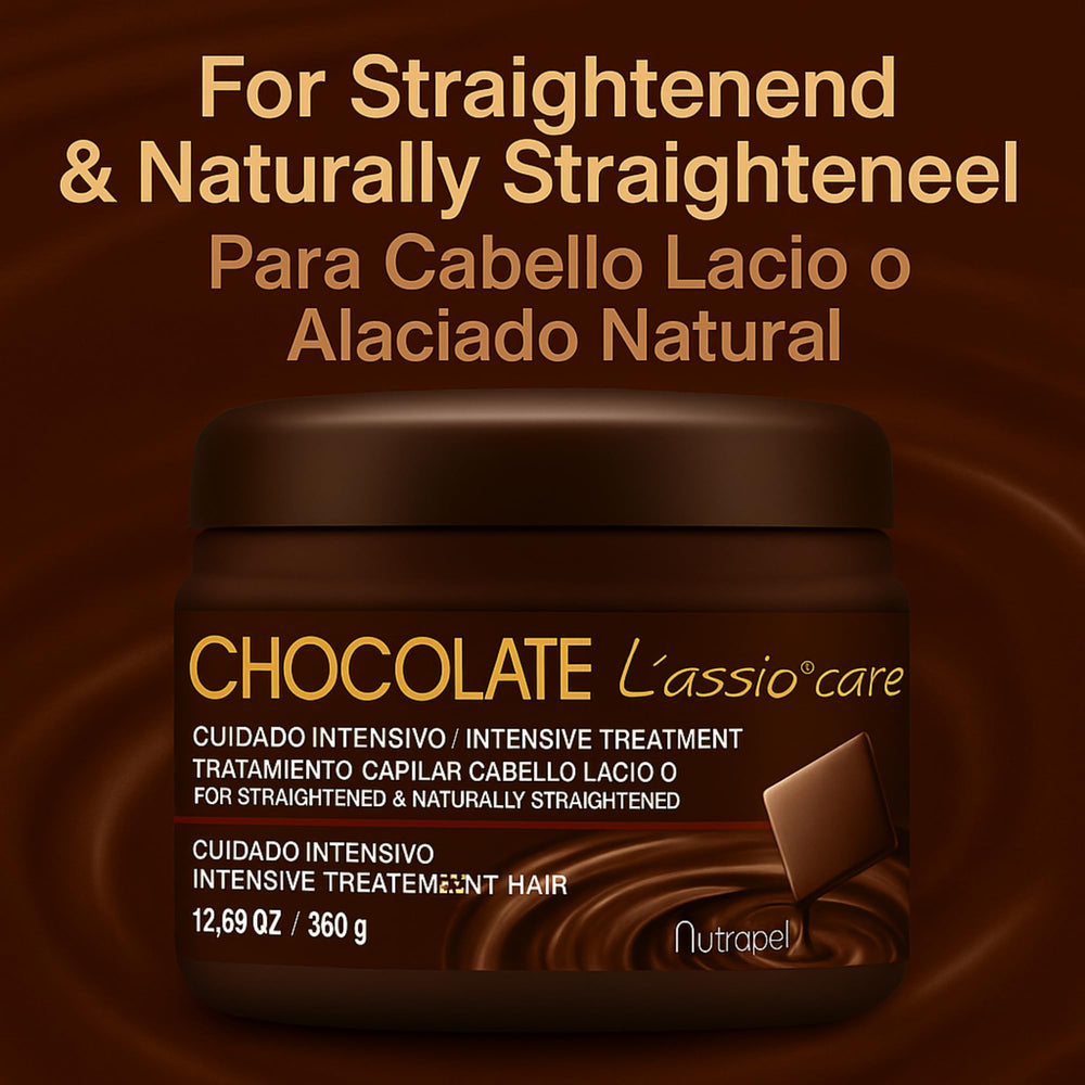 Application scene featuring Five Brothers Nutrapel L’assio Care for hair aftercare.