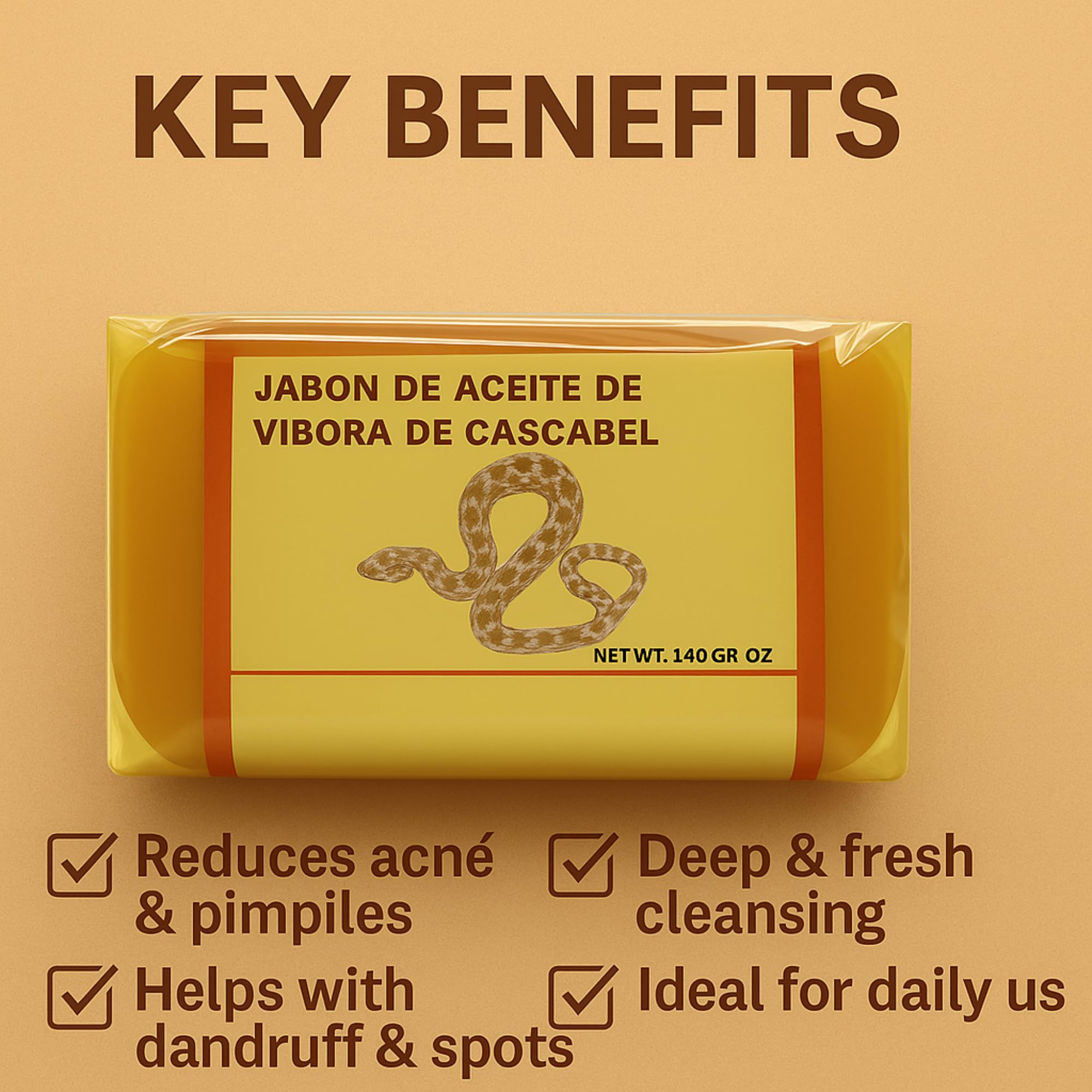 Five Brothers soap bar texture reveals earthy, craft-made finish.