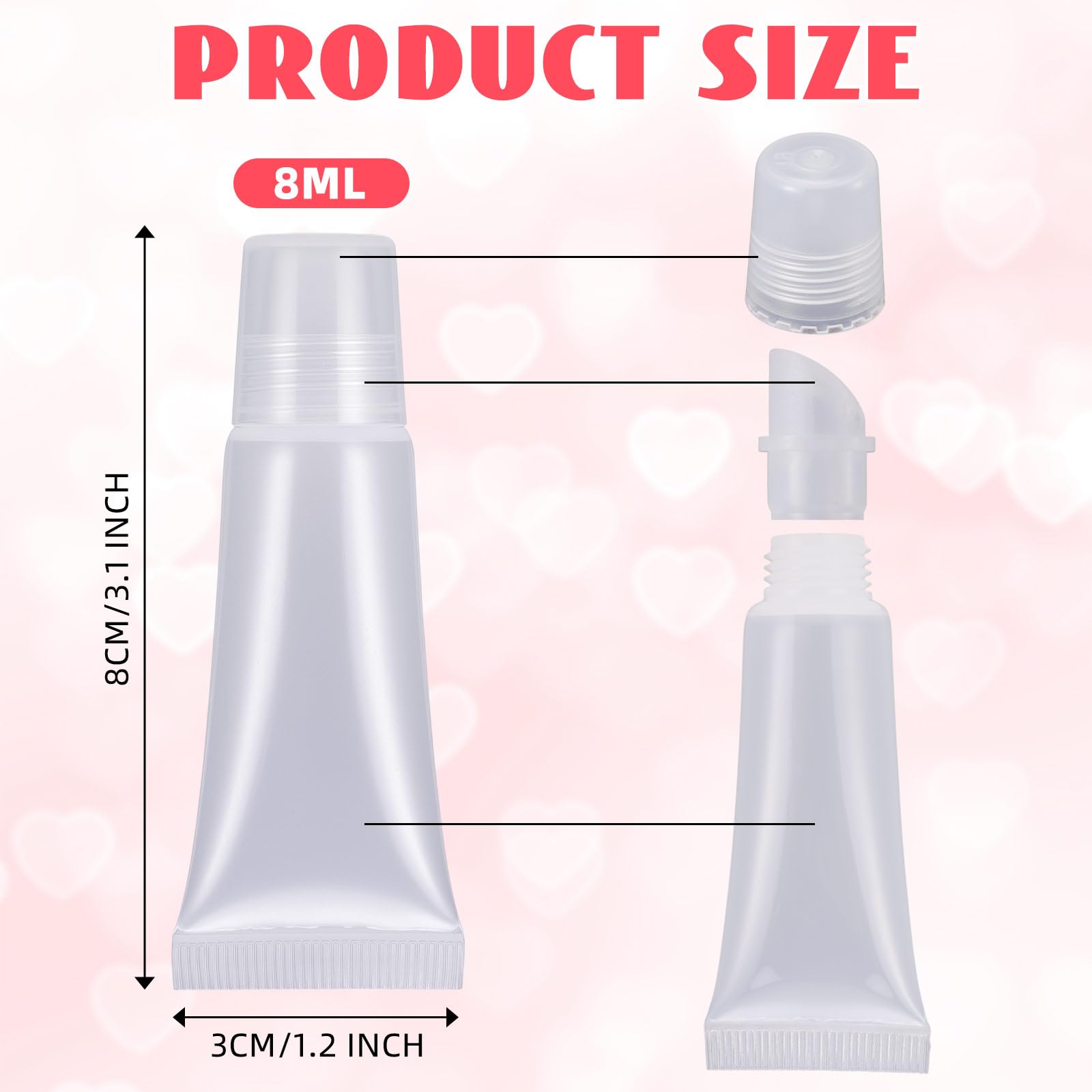 Fiwochic DIY beauty tube travel size for on-the-go touch-ups.