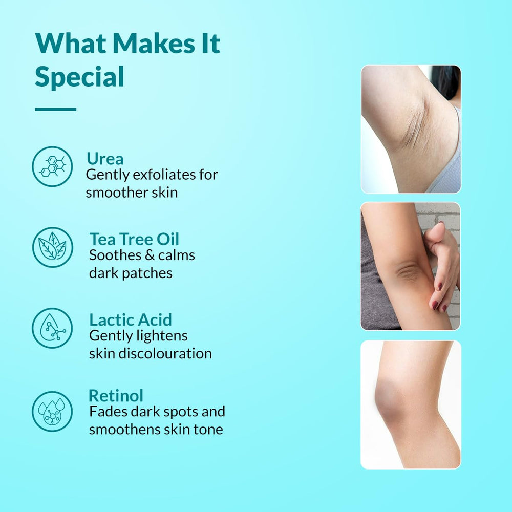 FIXDERMA Nigrifix Cream ankles-dark-patches provides targeted hydration and smoothing