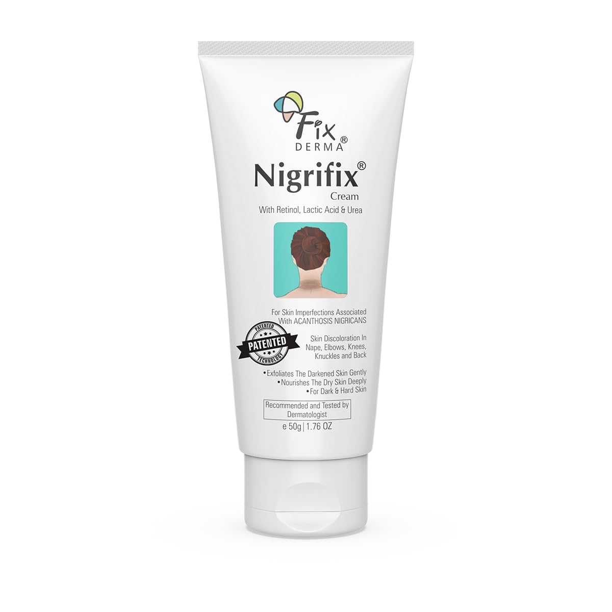 Daily routine with FIXDERMA Nigrifix cream shown as part of skincare