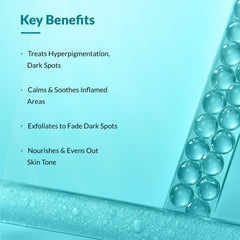 Close-up of Nigrifix cream texture showing smooth, non-greasy finish