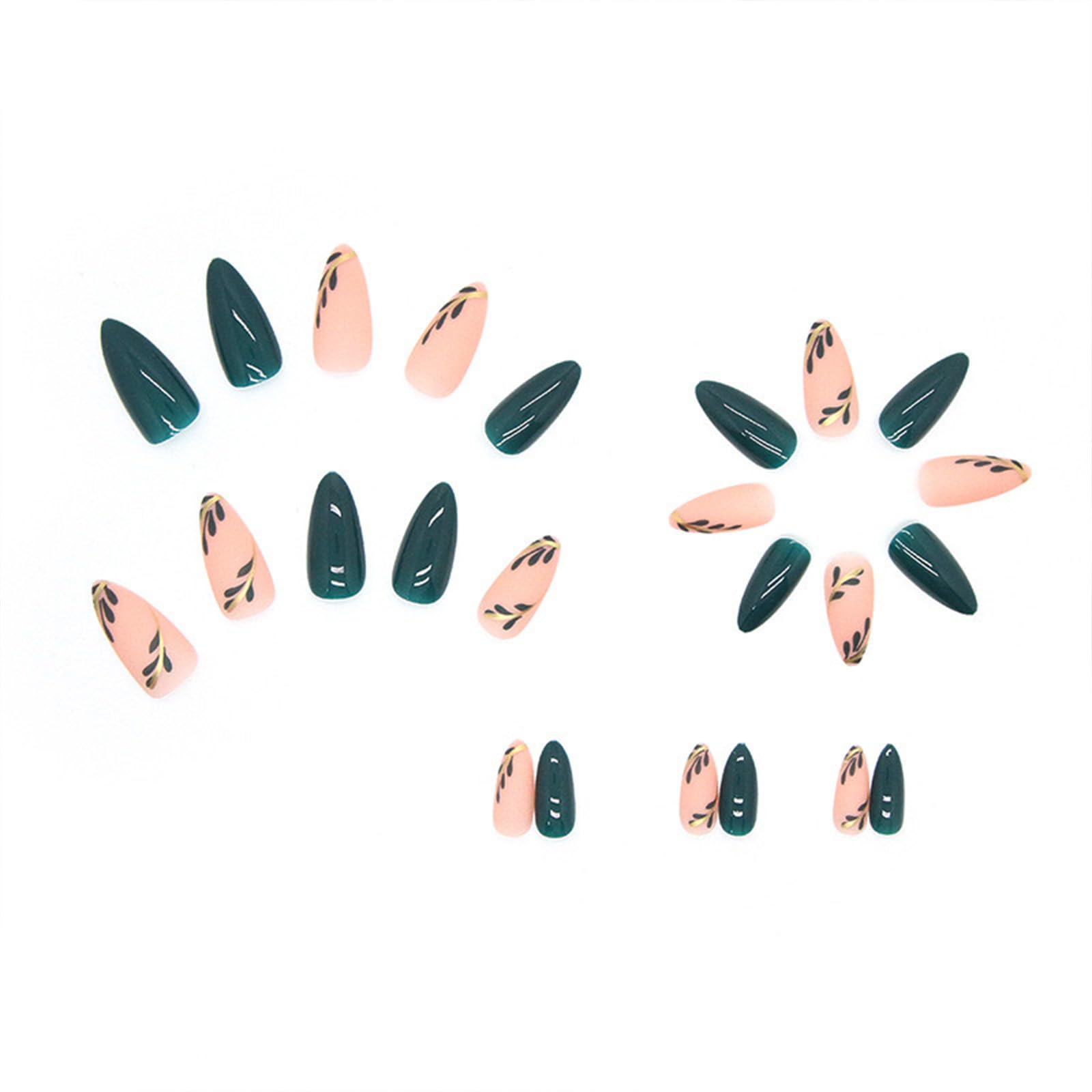 FJSMTOPl acrylic press-ons provide comfortable, reusable DIY manicure options