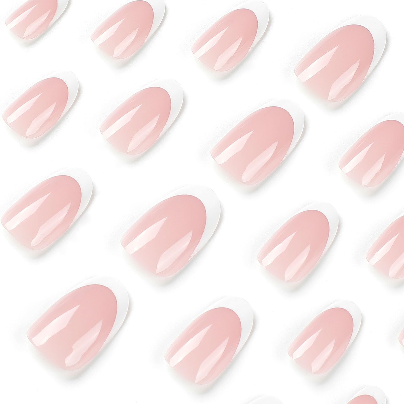 FJSMTOPl jelly glue stickers for secure, long-lasting nail adhesion