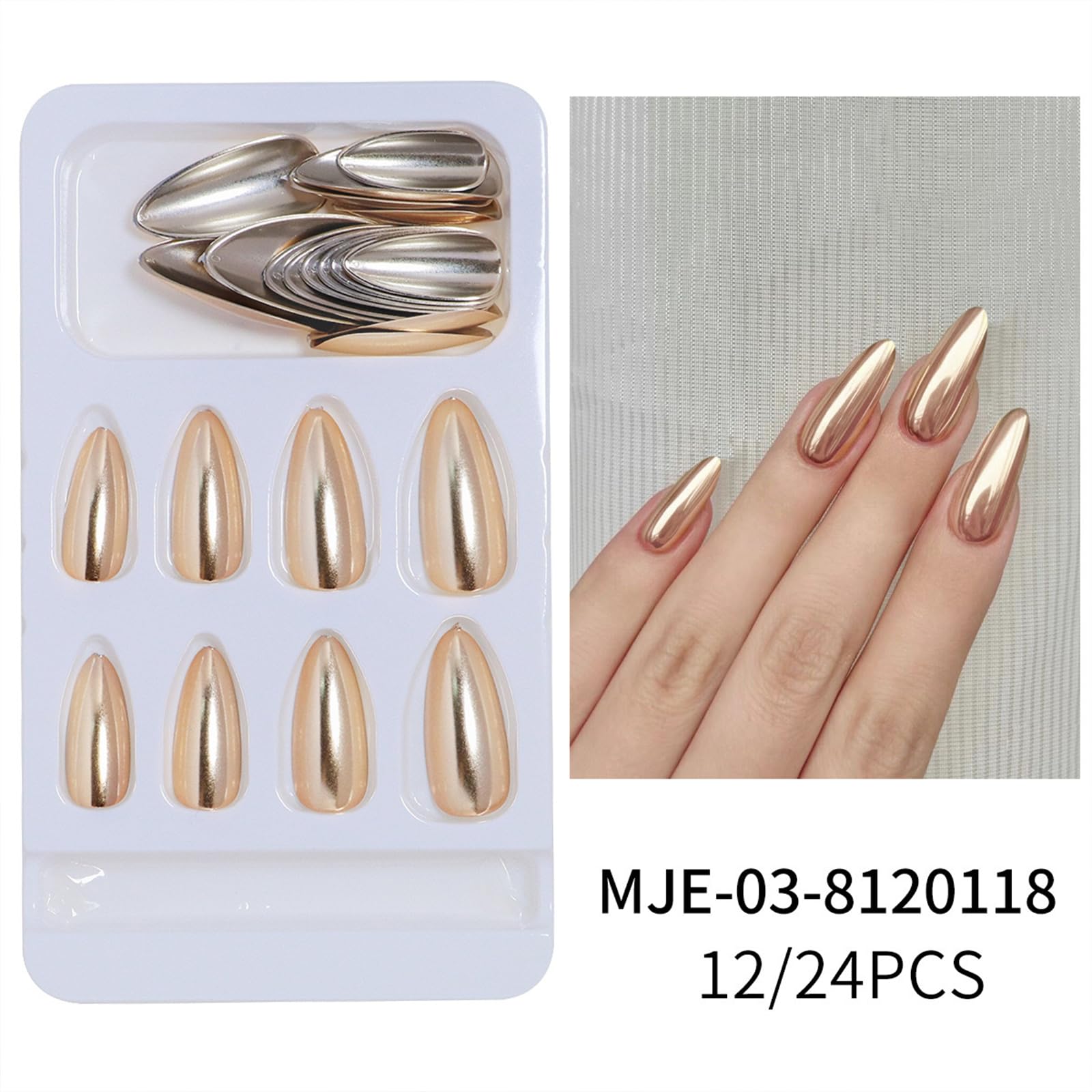 FJSMTOPl nail file and wooden stick for precise prep and application.
