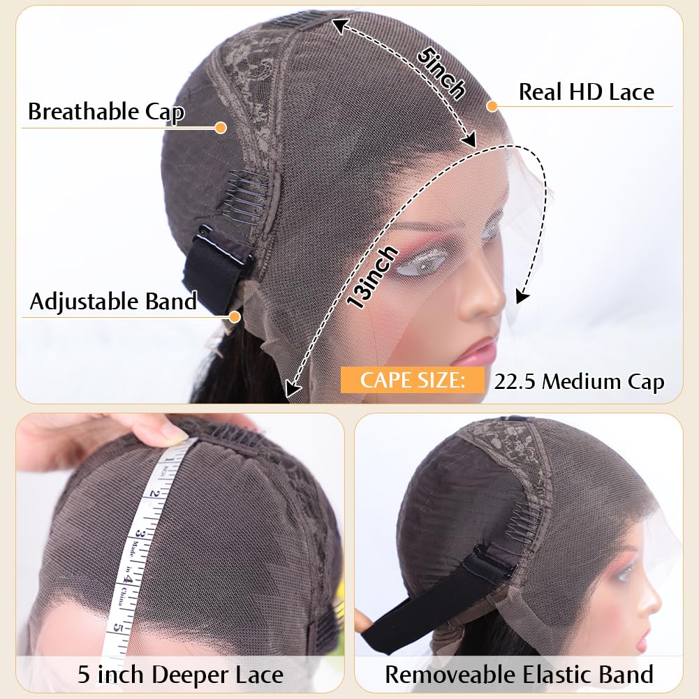 Flady bob wig glueless cap 22.5 inch for easy fit
