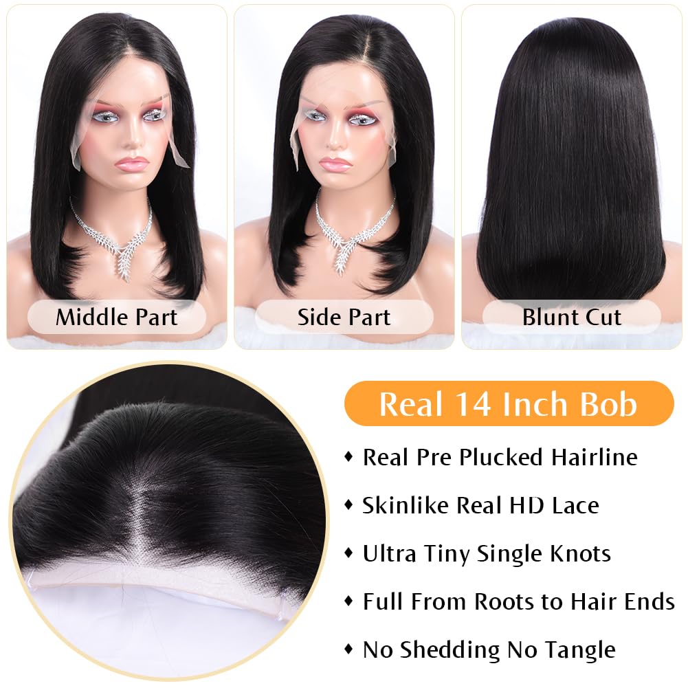 Flady HD lace front close-up highlighting bleached knots and natural hairline.