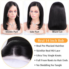 Flady HD lace front close-up highlighting bleached knots and natural hairline.
