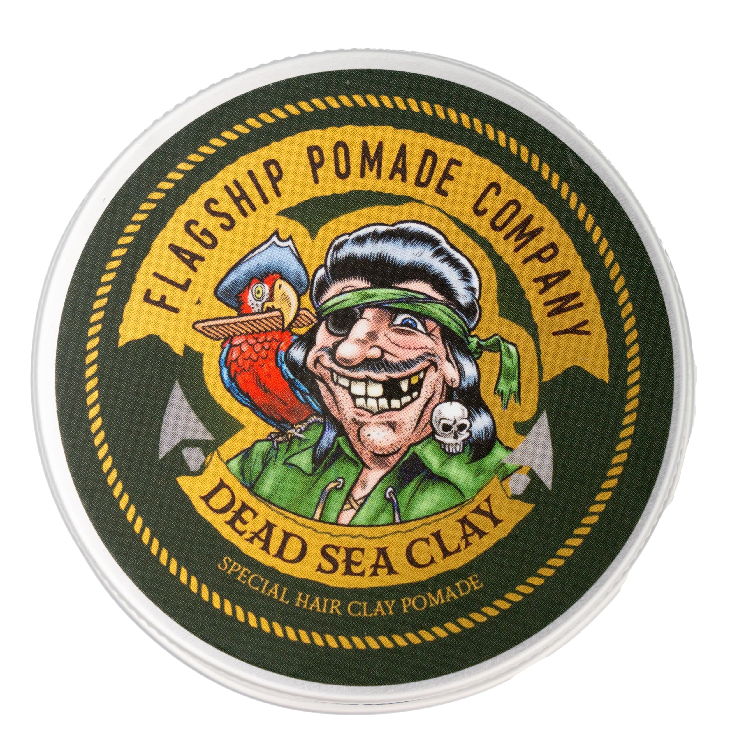 Flagship Pomade hands applying for easy, smooth styling.
