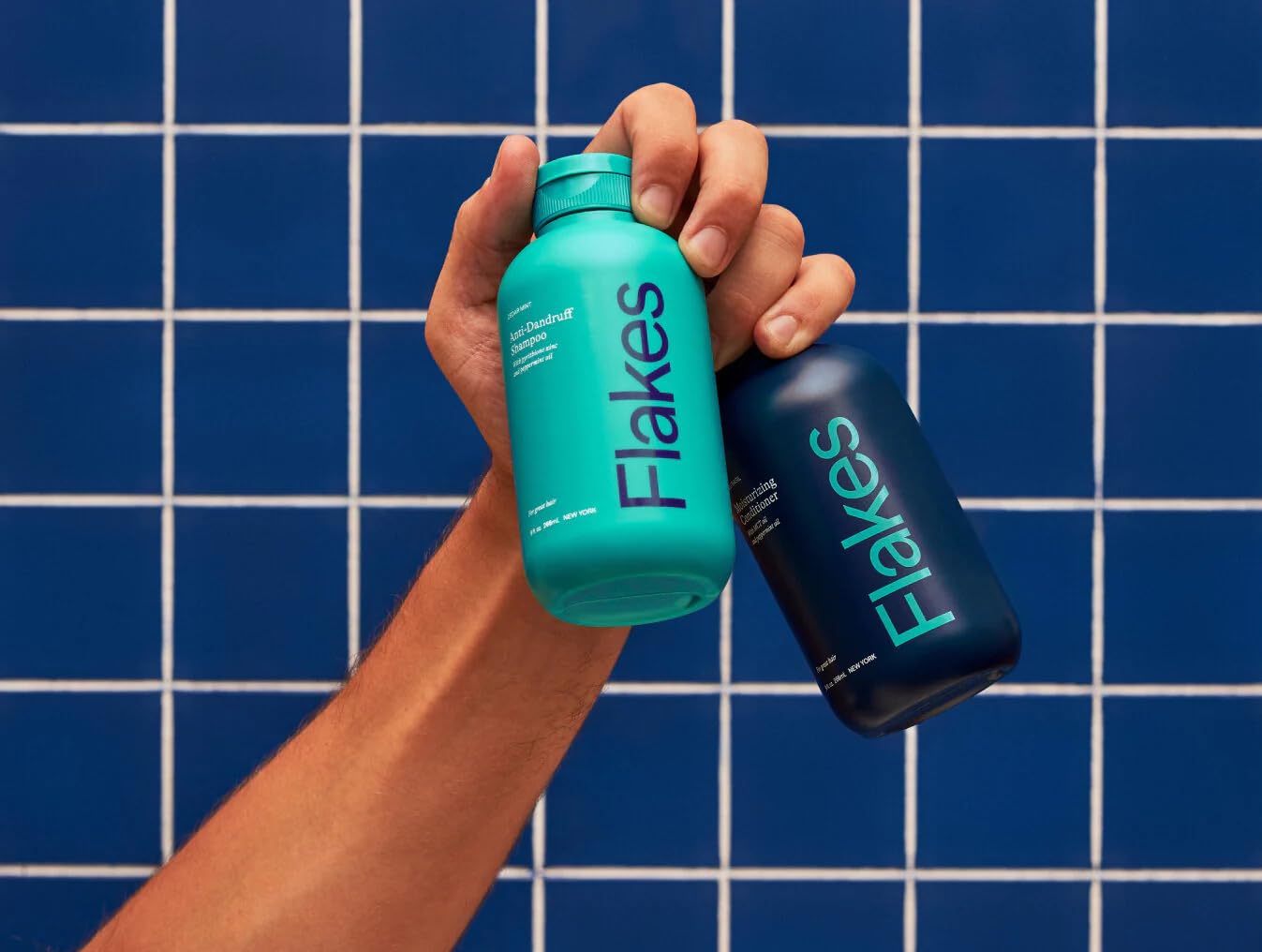 Flakes brand label close-up signals quality and trusted ingredients.