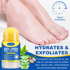 Flasture cream stick targets calluses with exfoliating action.
