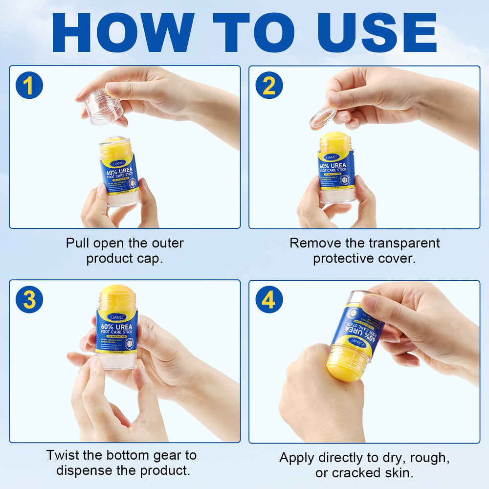 Travel-friendly Flasture stick fits bags and purses.