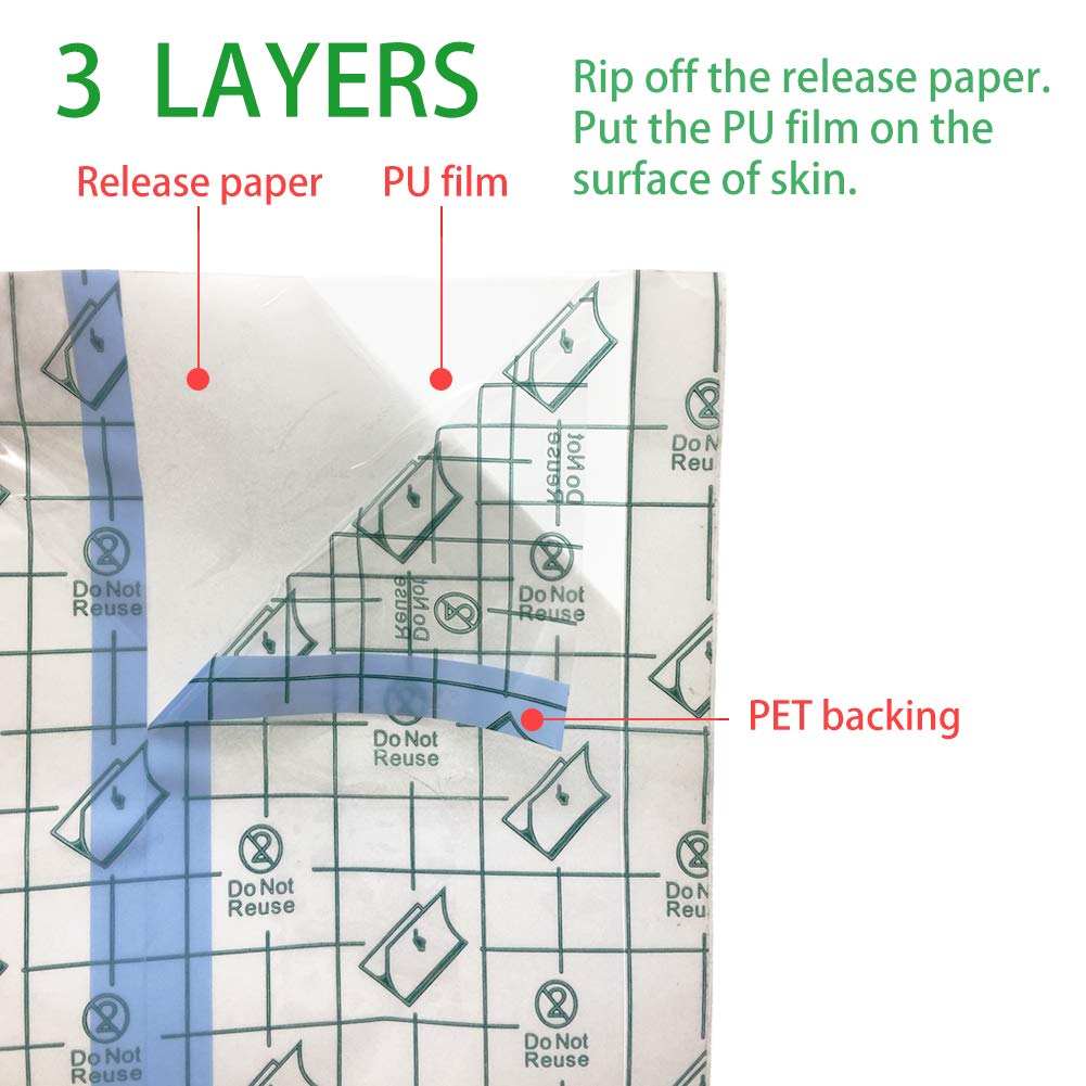 Flatoedu easy-to-cut 8in by 10yard roll adapts to body contours.