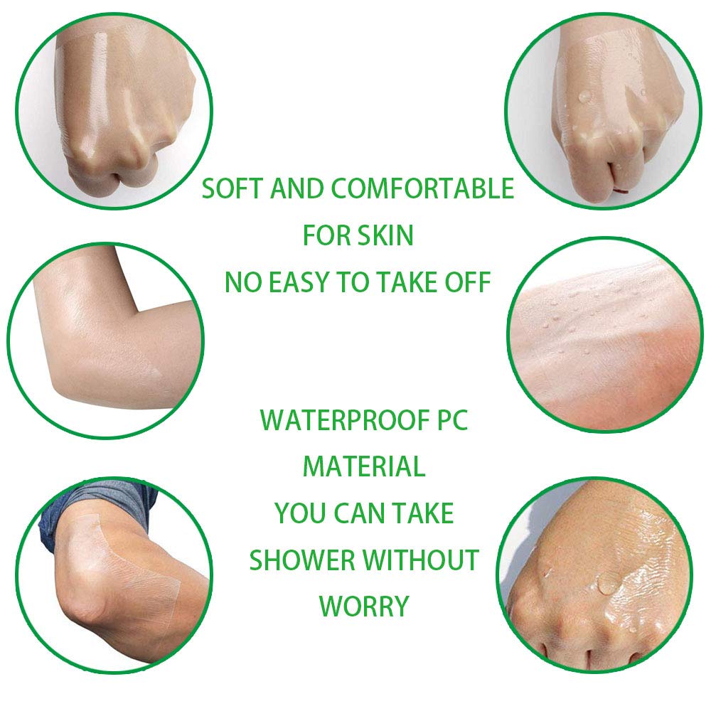 Flatoedu tattoo bandage provides waterproof cover during showers