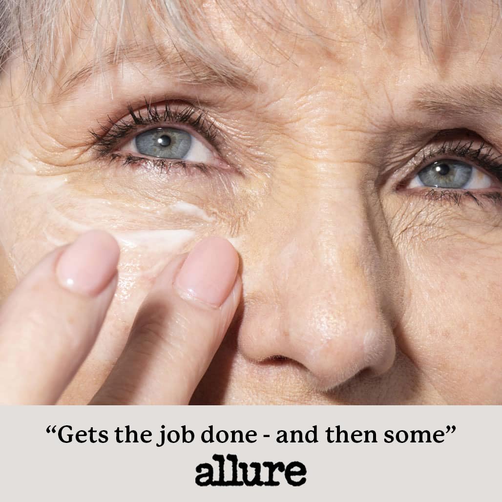 Fleur & Bee eye cream antiaging-effect hints at reduced wrinkles around the eyes.