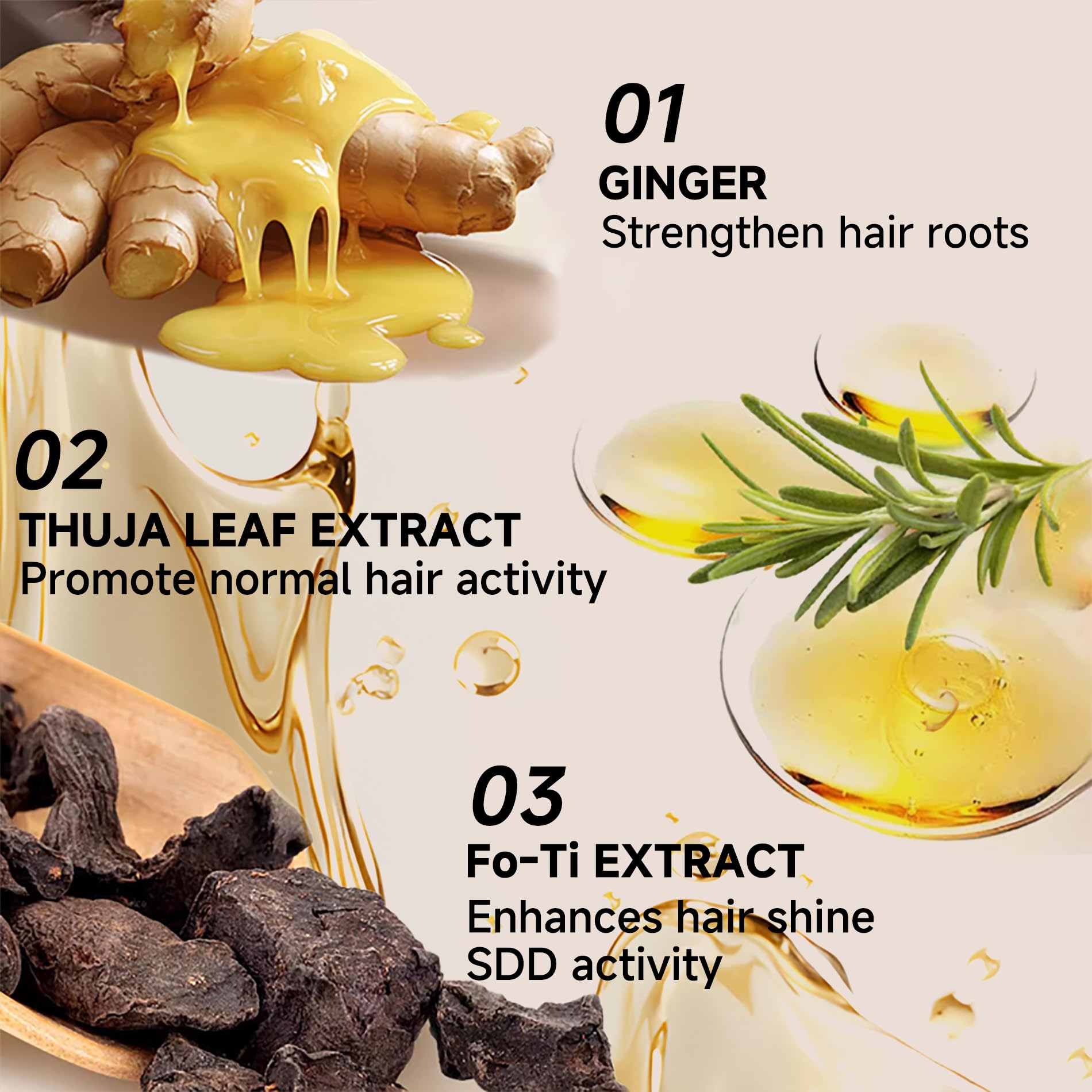 FLEXQW ginger extract ingredients cueing natural herbal benefits