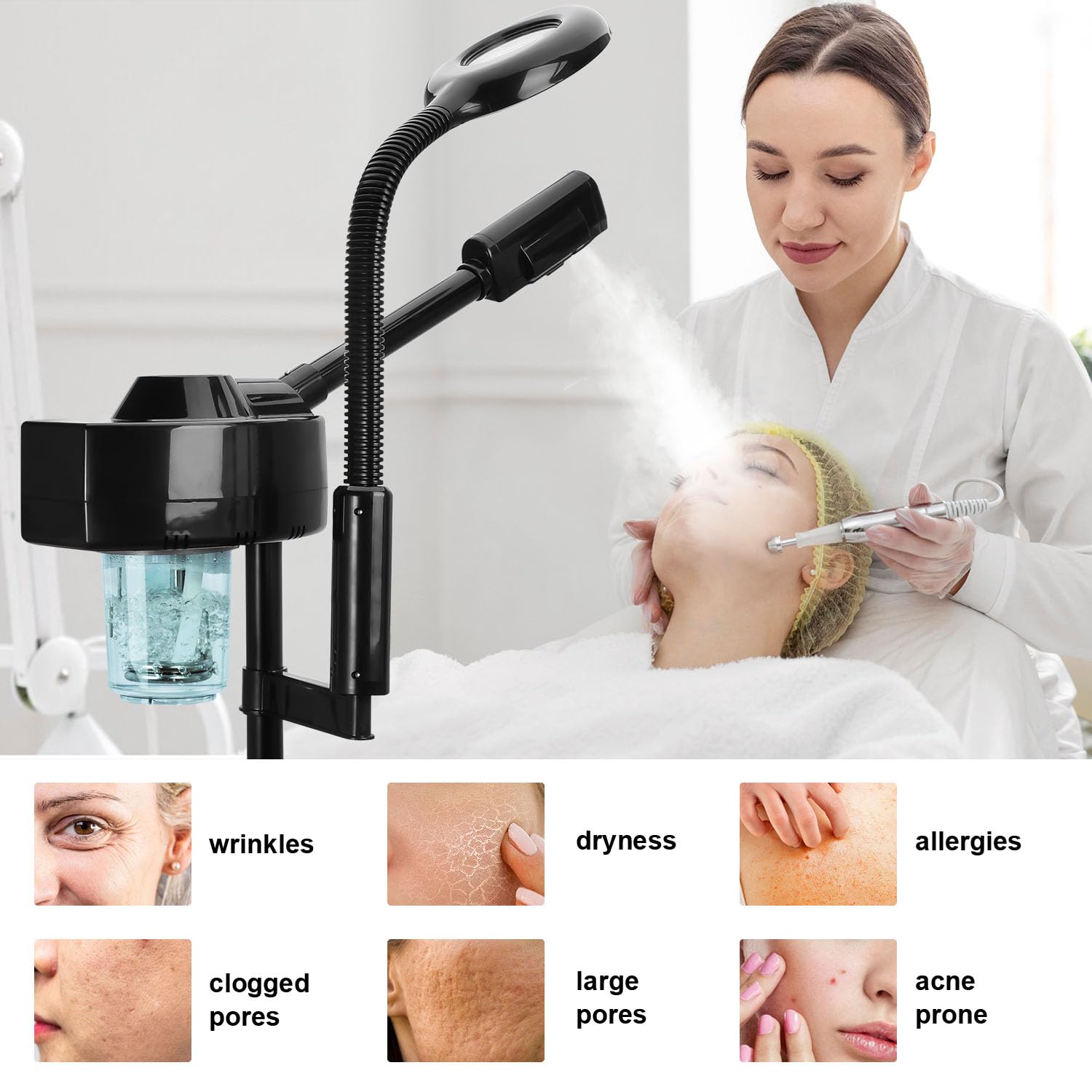 FLOLXNB soft-glow magnifier light aids comfortable routine viewing.