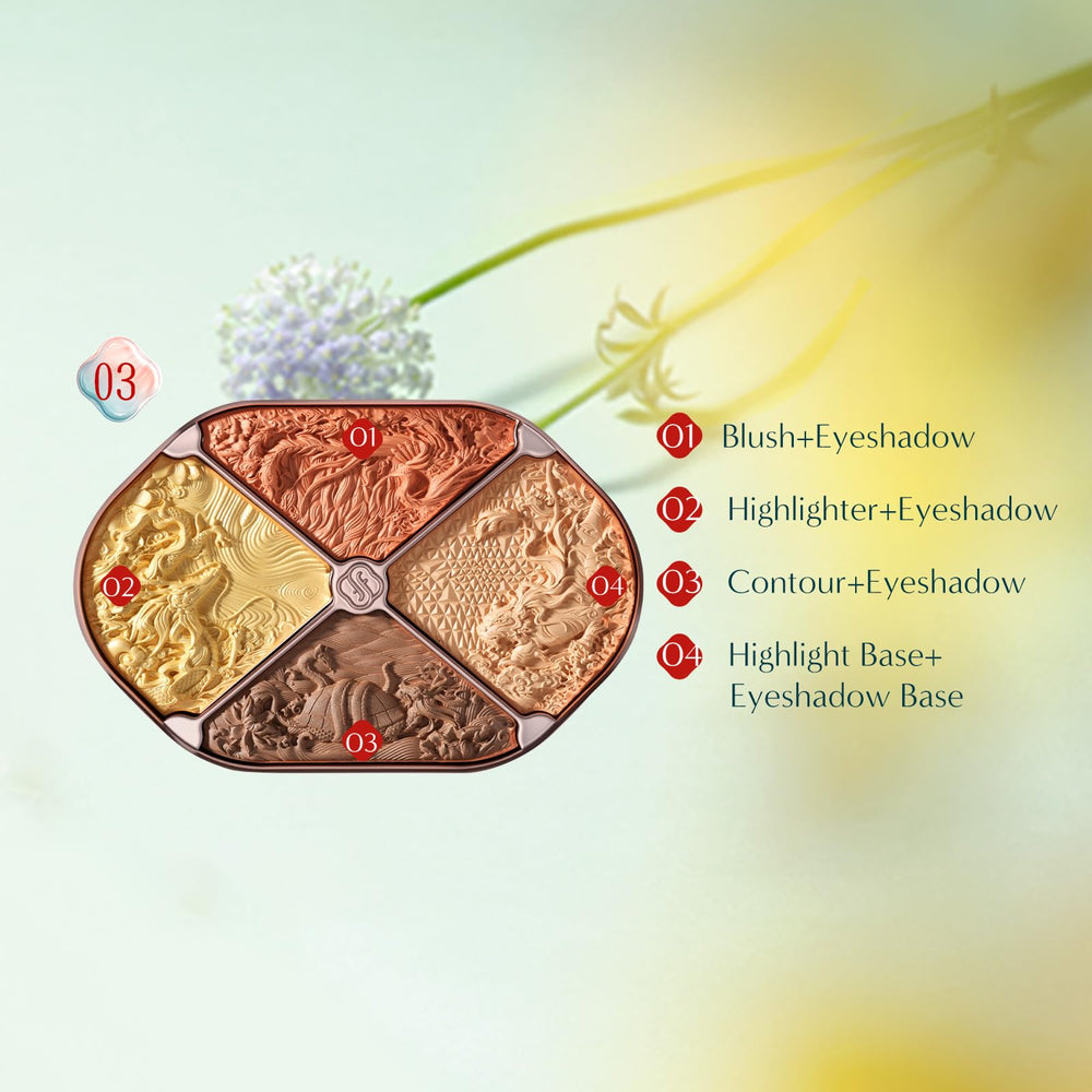 FLORASIS Constellation Floral Engraving palette sculpting-contour for chiselled structure