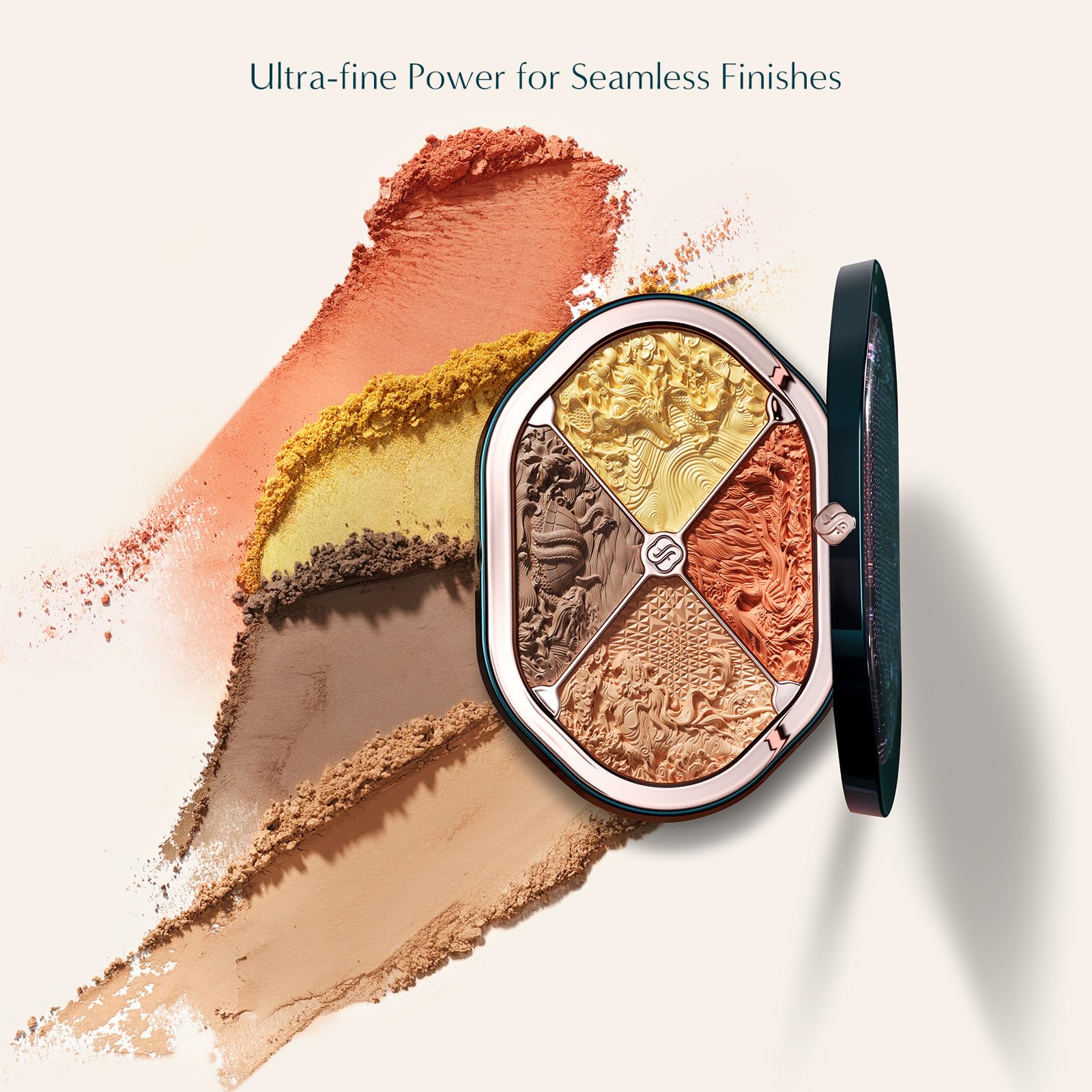 FLORASIS Constellation Floral Engraving palette warm-rose for everyday blush and warmth