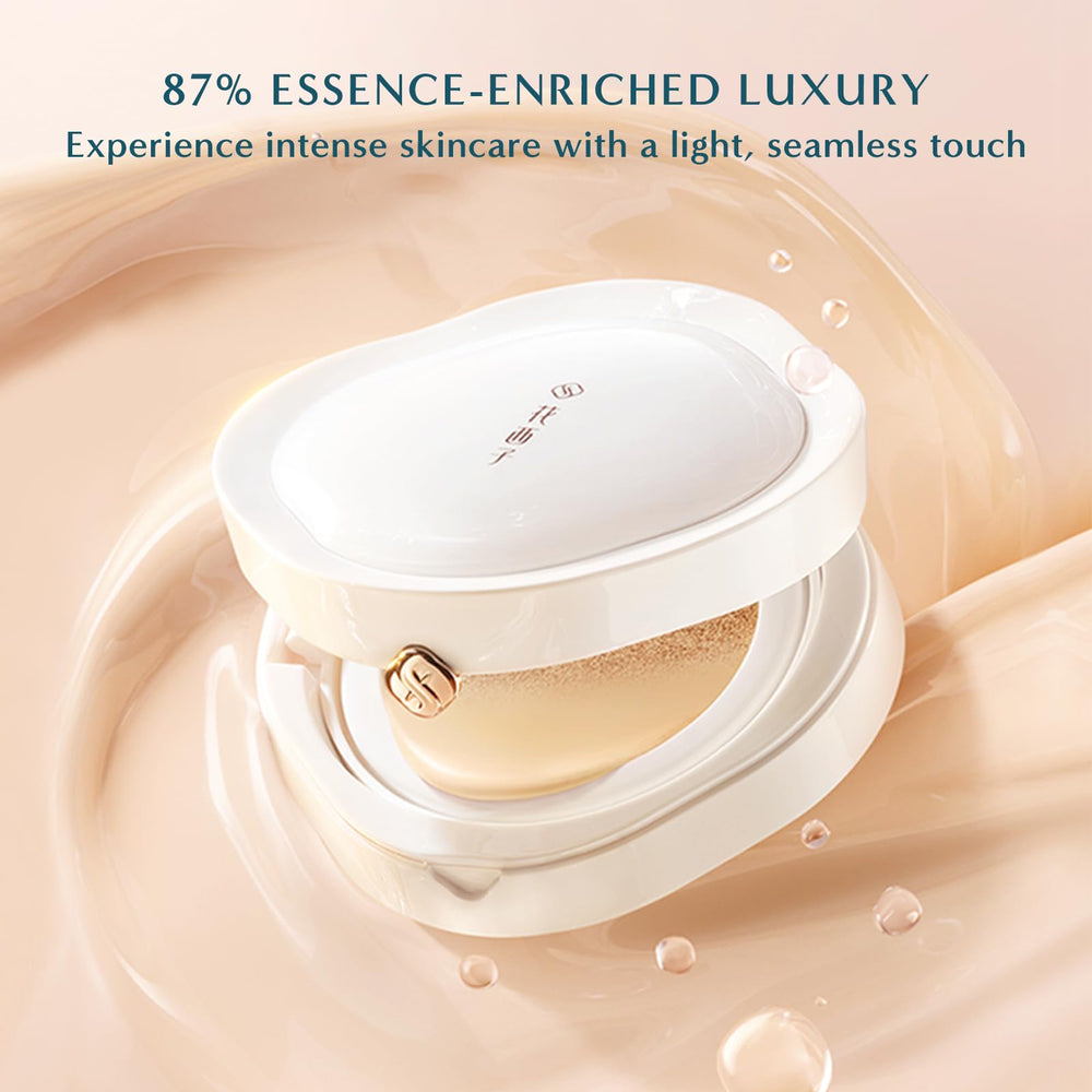 Florasis Flawless Jade compact packaging designed for easy on-the-go touchups