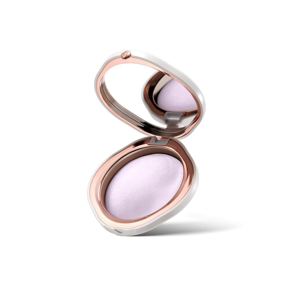 FLORASIS Flawless Jade compact in 04 Lavender offers a light translucent matte finish.