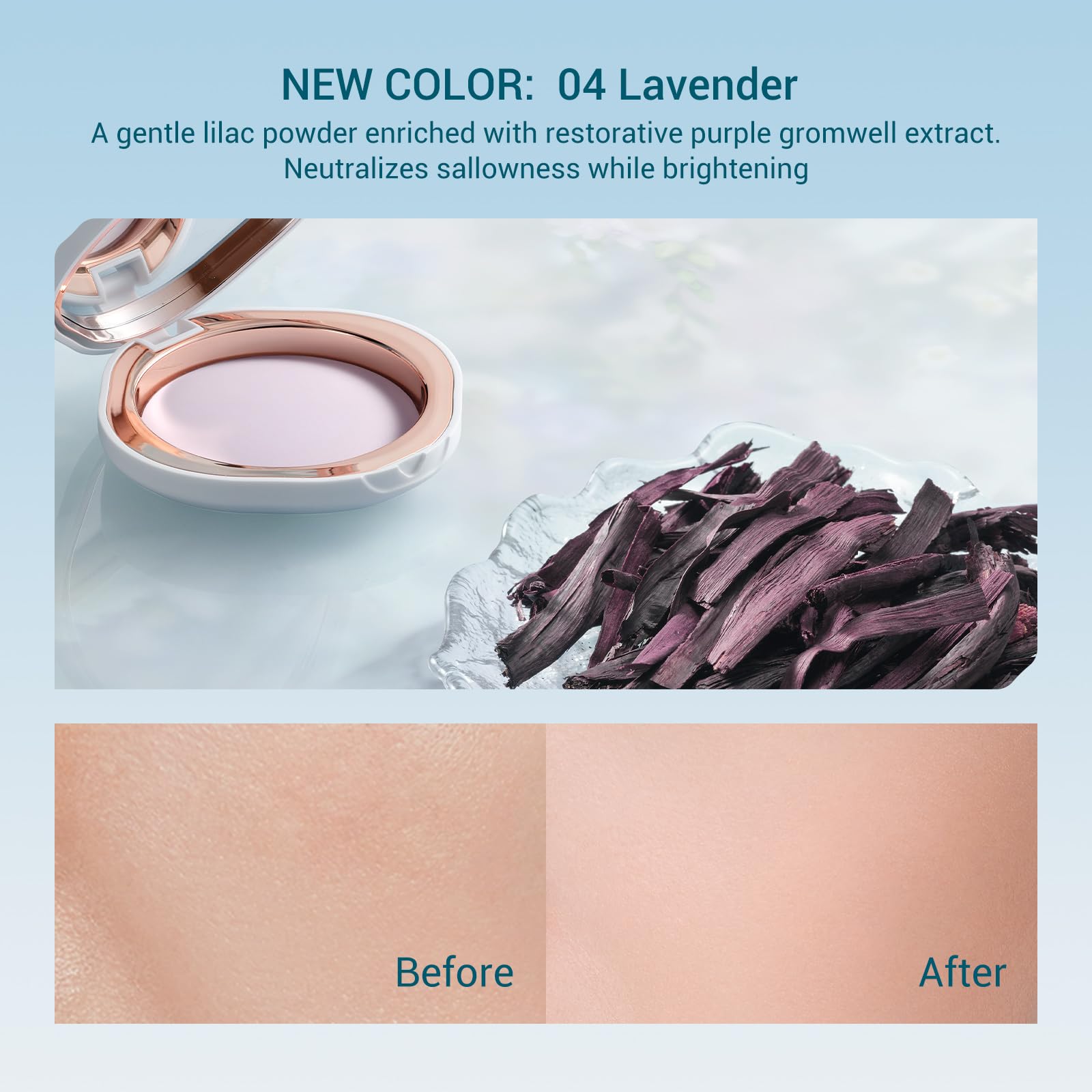 FLORASIS Flawless Jade texture closeup highlights silky feel and pore blurring.