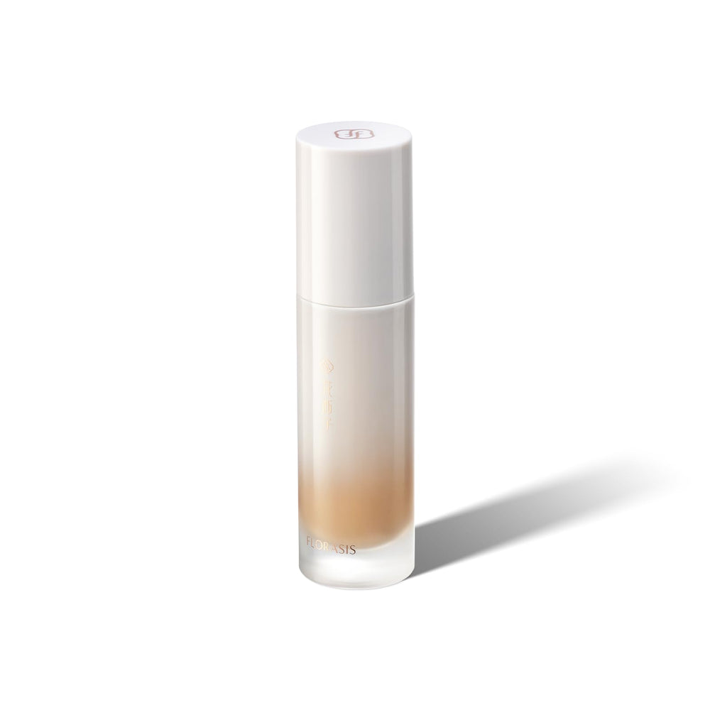 FLORASIS Serum Touch Perfecting bottle in N30 Toffee showing warm shade for natural coverage