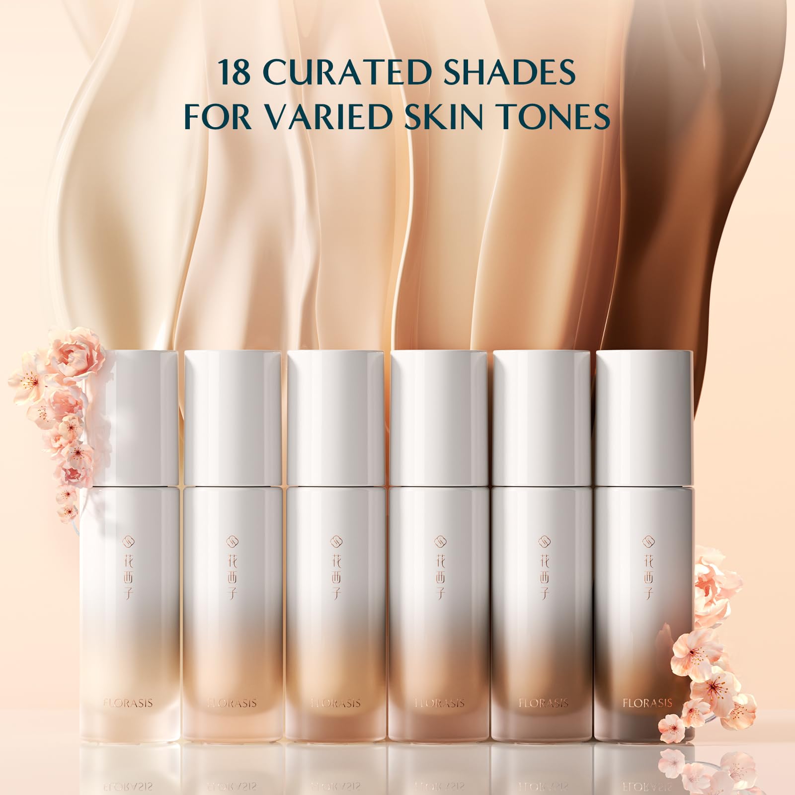 FLORASIS Serum Touch waterproof finish remains intact through activities.