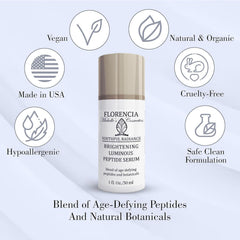 Florencia botanicals display daisy and licorice for natural brightening