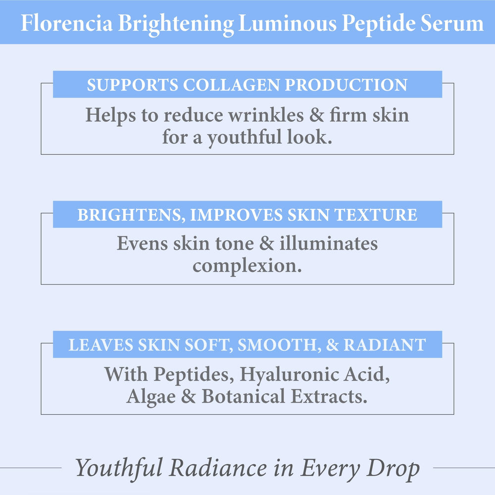 Florencia serum on skin close-up highlighting smooth texture and hydration