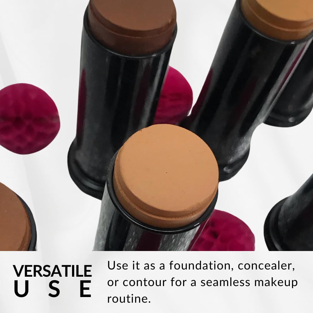 Flori Roberts Foundation Stick blends seamlessly for contour and highlight.