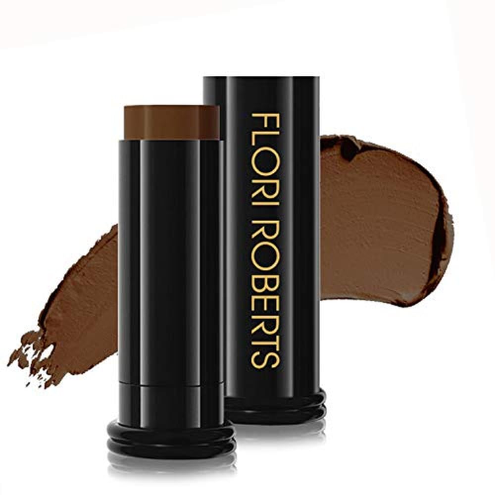 Flori Roberts Base Strokes Creme Foundation Stick compact for quick, even coverage.