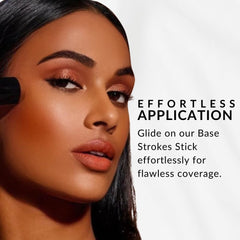 Flori Roberts Base Strokes Close-up shows creamy texture and natural finish