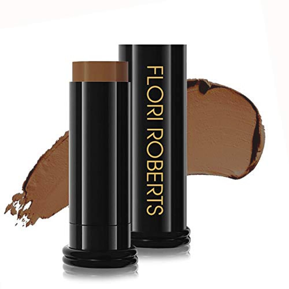 Flori Roberts Base Strokes Foundation Stick swatch for even coverage