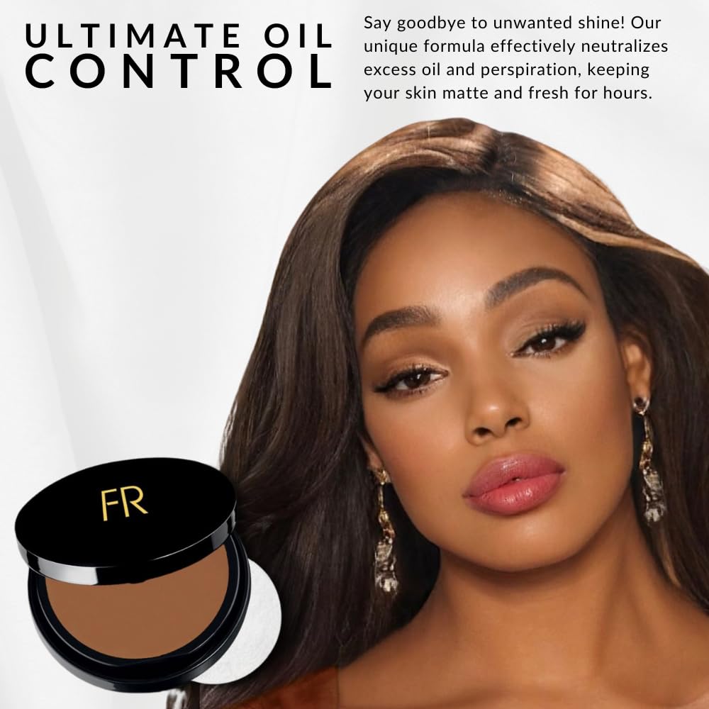 Flori Roberts pressed powder over moisturizer for light natural coverage