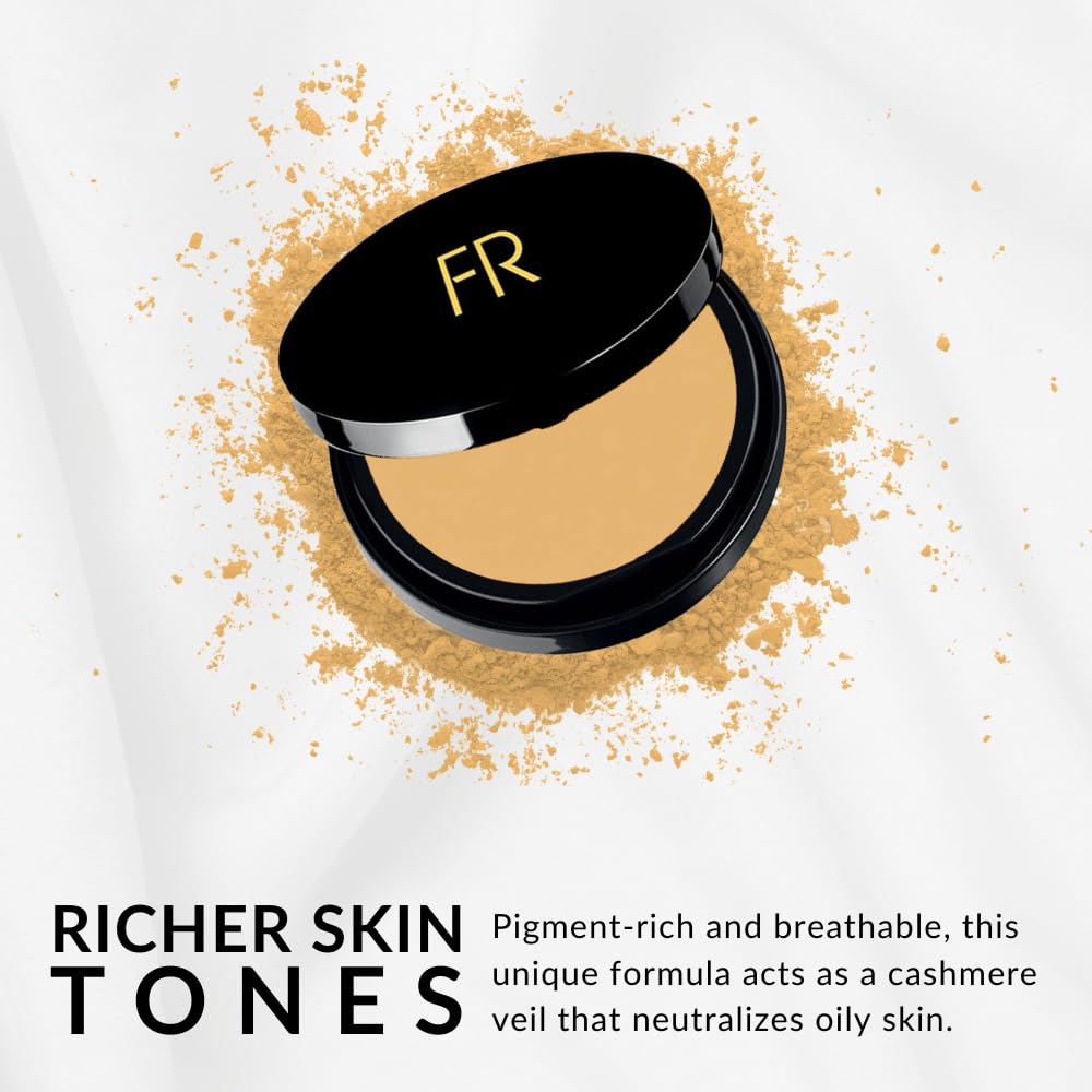 Flori Roberts compact for oil blotting touch-ups to refresh makeup