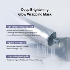 FLORIAN LIFE DE MA VIE mask forming a transparent film on skin