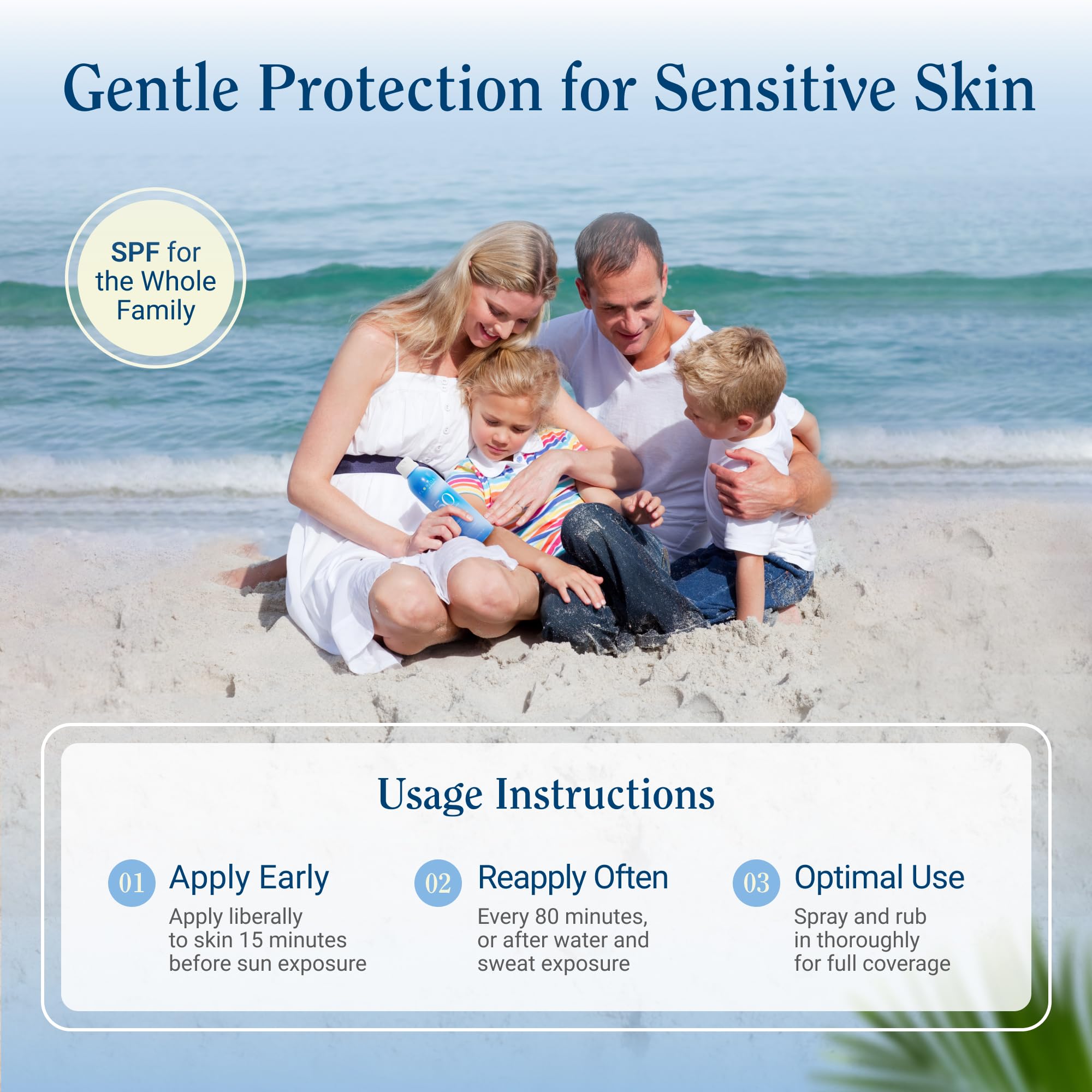 Florida Glow water-resistant protection during sports for active days.